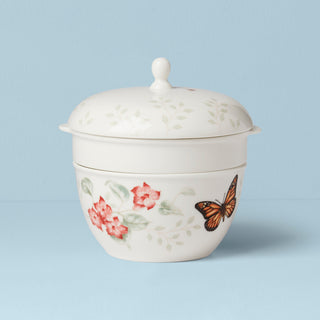 Lenox Butterfly Meadow 3-Piece Stackable Bowl Set, porcelain