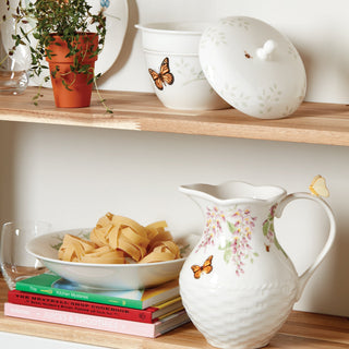 Lenox Butterfly Meadow 3-Piece Stackable Bowl Set, porcelain (view 6)