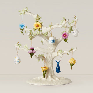 Lenox Floral Easter 10-Piece Mini Ornament Set, porcelain (view 2)