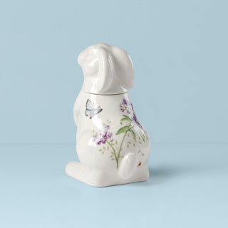 Lenox Butterfly Meadow Bunny Cookie Jar, porcelain (view 2)