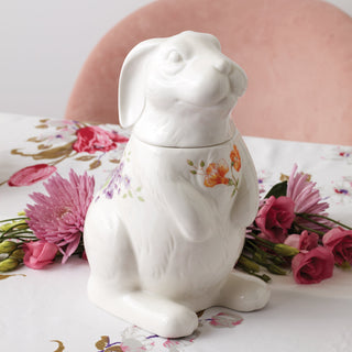 Lenox Butterfly Meadow Bunny Cookie Jar, porcelain (view 4)