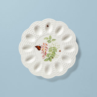 Lenox Butterfly Meadow Egg Tray, porcelain
