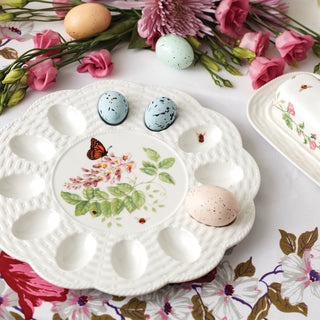 Lenox Butterfly Meadow Egg Tray, porcelain (view 2)