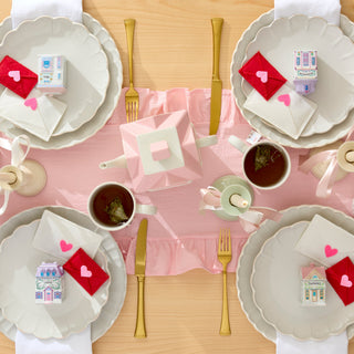 Lenox French Perle Scallop White 12-Piece Dinnerware Set, stoneware (view 2)