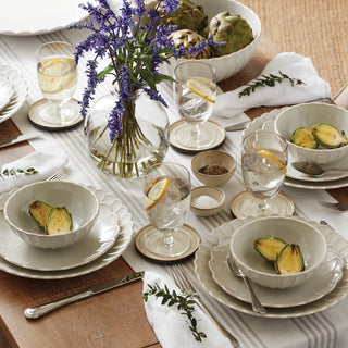 Lenox French Perle Scallop White Accent Plates, Set of 4, stoneware (view 14)