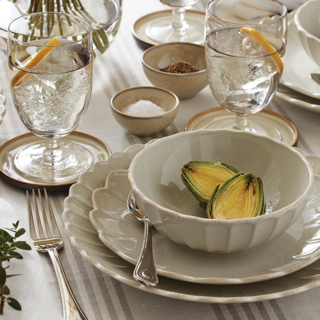 Lenox French Perle Scallop White Dinner Plates, Set of 4, stoneware (view 13)