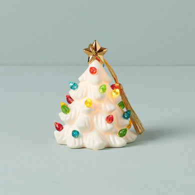 Lenox Treasured Traditions Lit Tree Ornament, porcelain