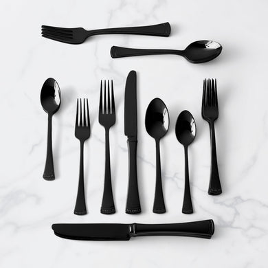 Lenox Portola Black Mirror 20-Piece Flatware Set, 18/10 stainless steel (view 2)