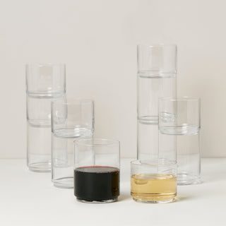 Lenox Tuscany Classics Stackable Clear 12-Piece Set, glass (view 2)