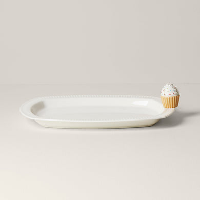 Lenox Profile Poppers Cupcake Popper, porcelain (view 2)