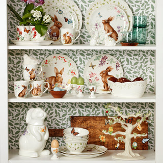 Lenox Butterfly Meadow Bunny 16-Piece Dinnerware Set, porcelain (view 2)