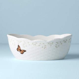 Lenox Butterfly Meadow Bread Basket, porcelain