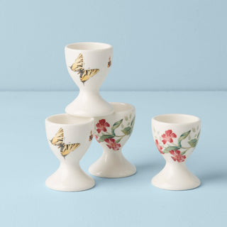 Lenox Butterfly Meadow Footed Egg Cups - Set Of 4, porcelain (view 2)