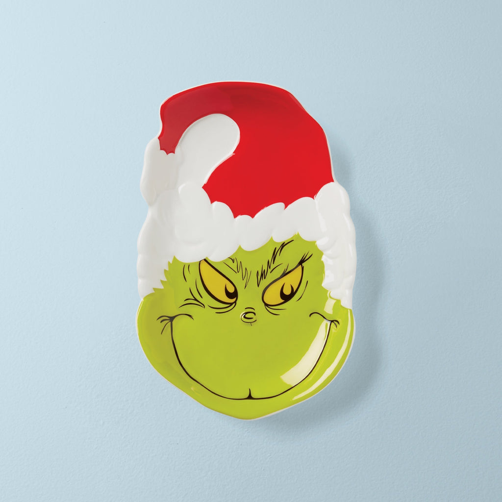 Lenox Merry Grinchmas Candy Dish, porcelain