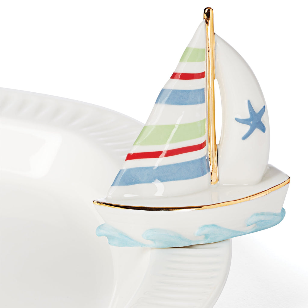 Lenox Profile Poppers Sailboat Popper, porcelain (view 2)