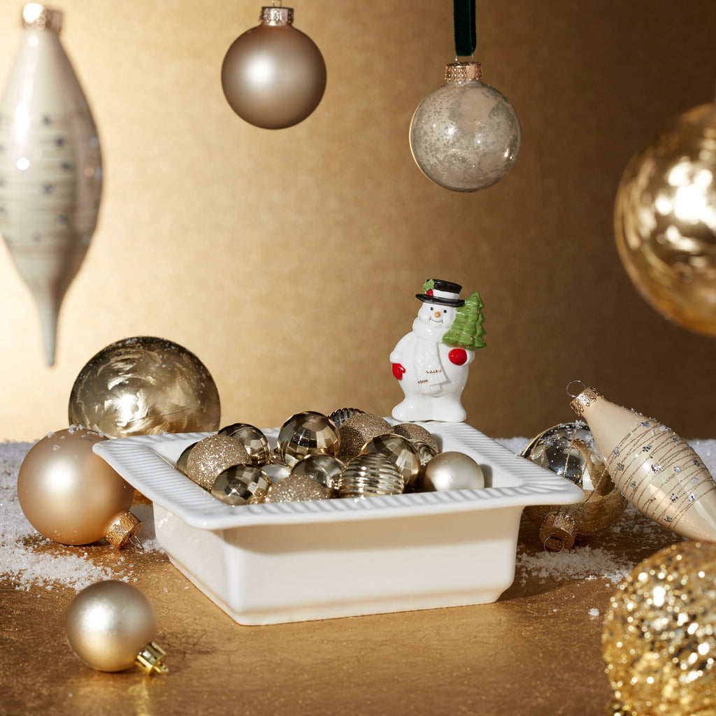 Lenox Profile Poppers Snowman Popper, porcelain (view 2)
