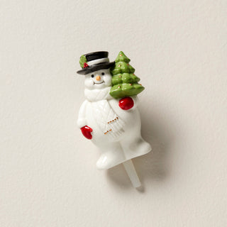 Lenox Profile Poppers Snowman Popper, porcelain