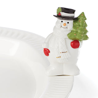 Lenox Profile Poppers Snowman Popper, porcelain (view 5)