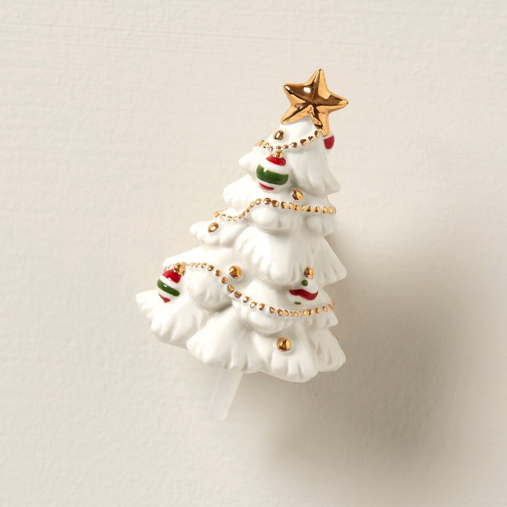 Lenox Profile Poppers Christmas Tree Popper, porcelain