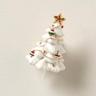 Lenox Profile Poppers Christmas Tree Popper, porcelain