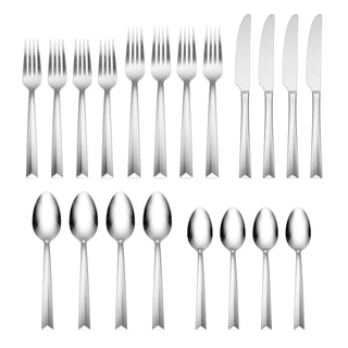 Hampton Forge Moxie 20-Piece Flatware Set, 18/0 stainless steel (view 2)