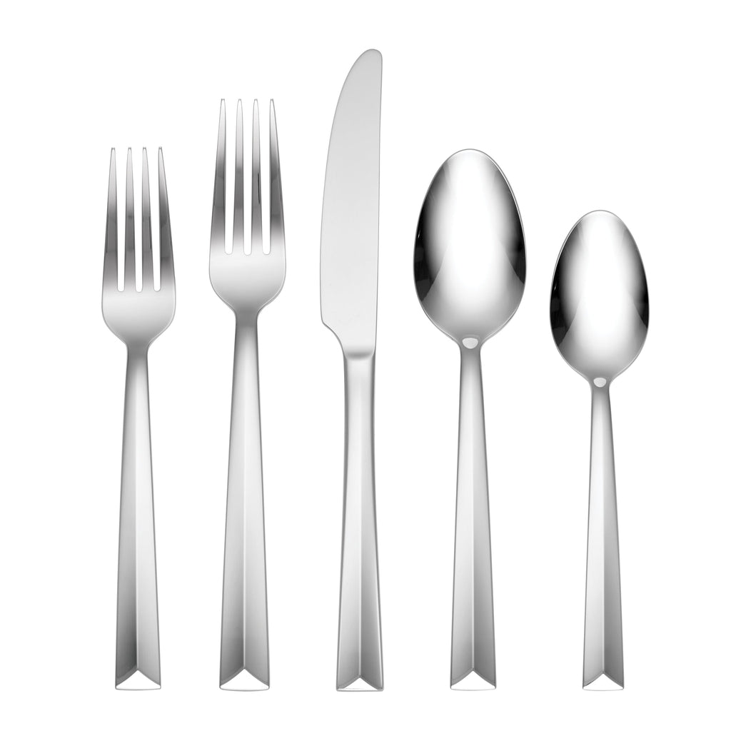Hampton Forge Moxie 20-Piece Flatware Set, 18/0 stainless steel
