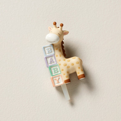 Lenox Profile Poppers Baby Giraffe Popper, porcelain