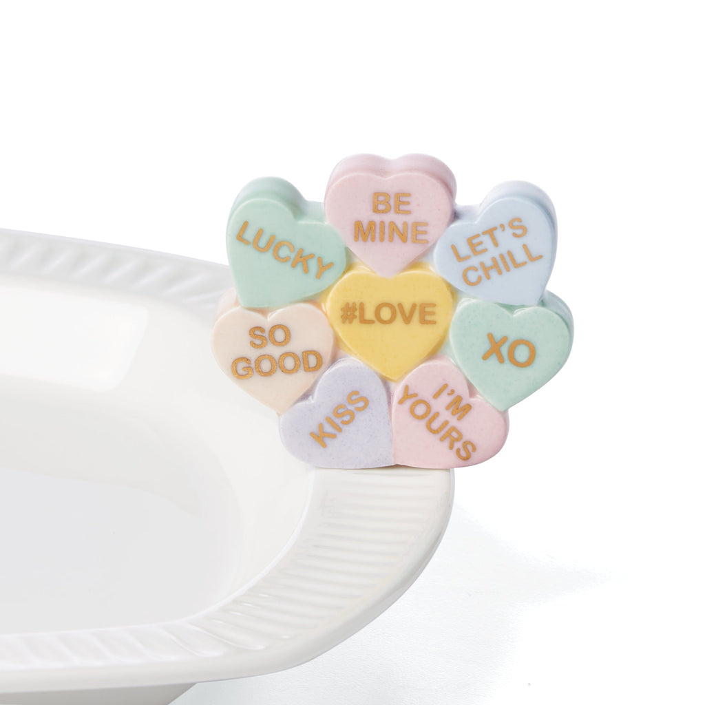 Lenox Profile Heart Popper, porcelain (view 3)