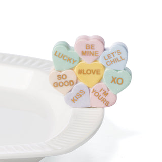 Lenox Profile Heart Popper, porcelain (view 3)