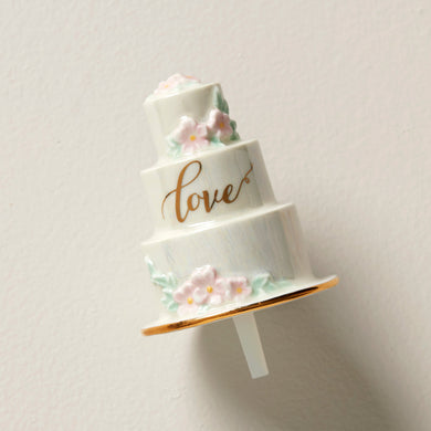 Lenox Profile Poppers Wedding Cake Popper, porcelain