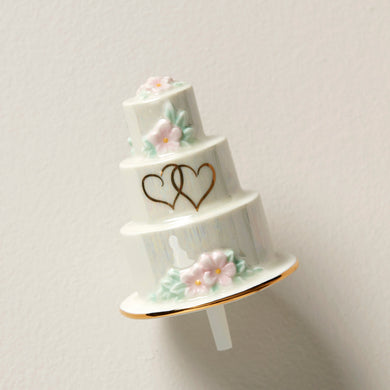 Lenox Profile Poppers Wedding Cake Popper, porcelain (view 2)