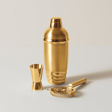 Lenox Tuscany Classics Gold Cocktail Shaker, stainless steel