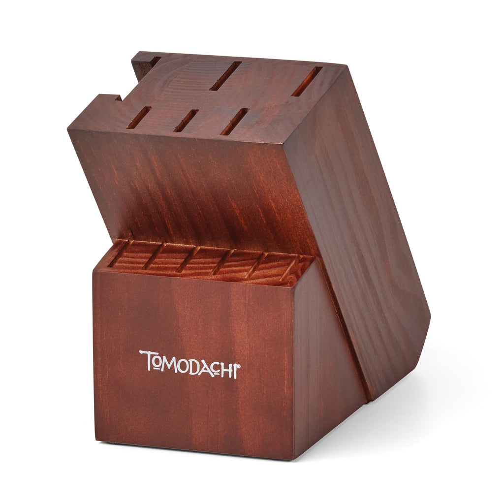 Hampton Forge Raintree Copper 13-Piece Cutlery Block Set, stainless steel/wood (view 5)