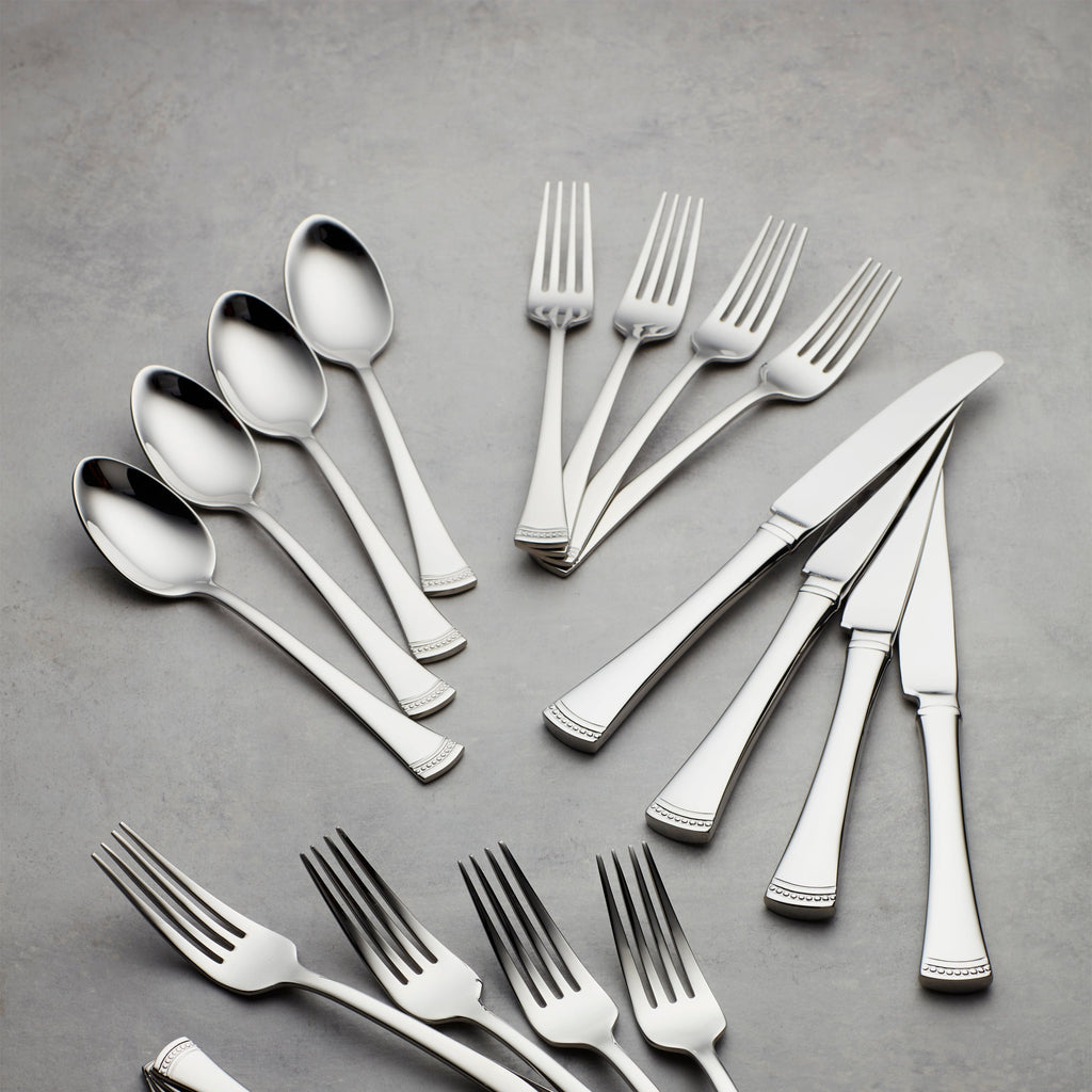 Lenox Portola Teaspoons, Set of 4, 18/10 stainless steel (view 2)
