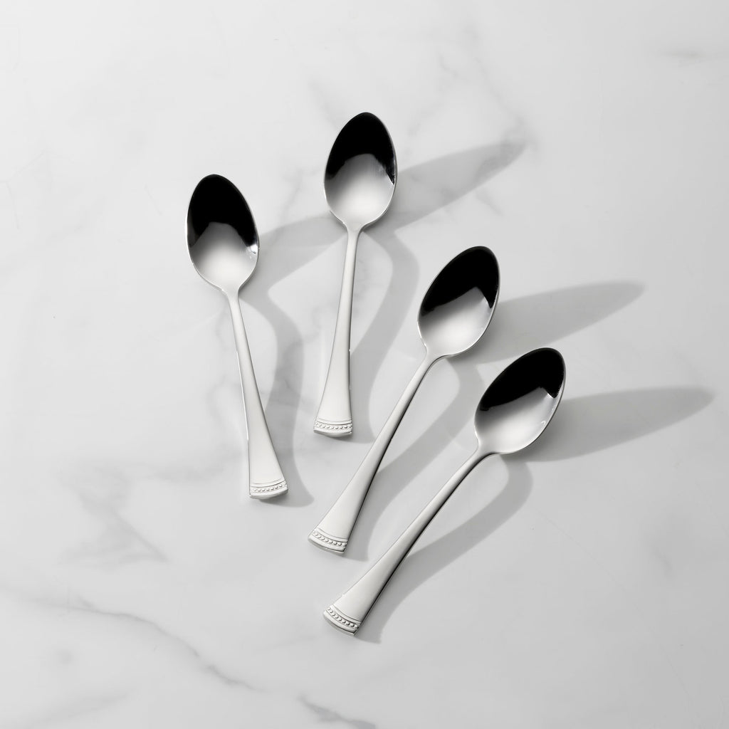 Lenox Portola Teaspoons, Set of 4, 18/10 stainless steel