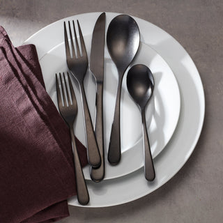 Oneida Kenbrook Black Vintage 20-Piece Flatware Set, 18/0 stainless steel (view 2)