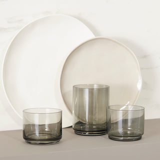 Lenox Bay Colors White 12-Piece Dinnerware Set, porcelain (view 6)