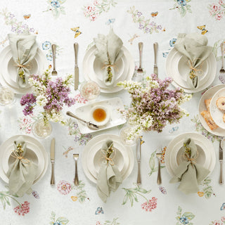 Lenox Bay Colors White 12-Piece Dinnerware Set, porcelain (view 2)