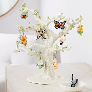Lenox Butterfly Meadow 10-Piece Mini Ornament Set, porcelain (view 3)