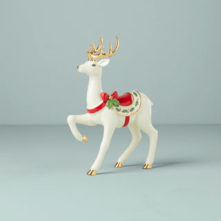 Lenox Standing Reindeer Figurine, porcelain