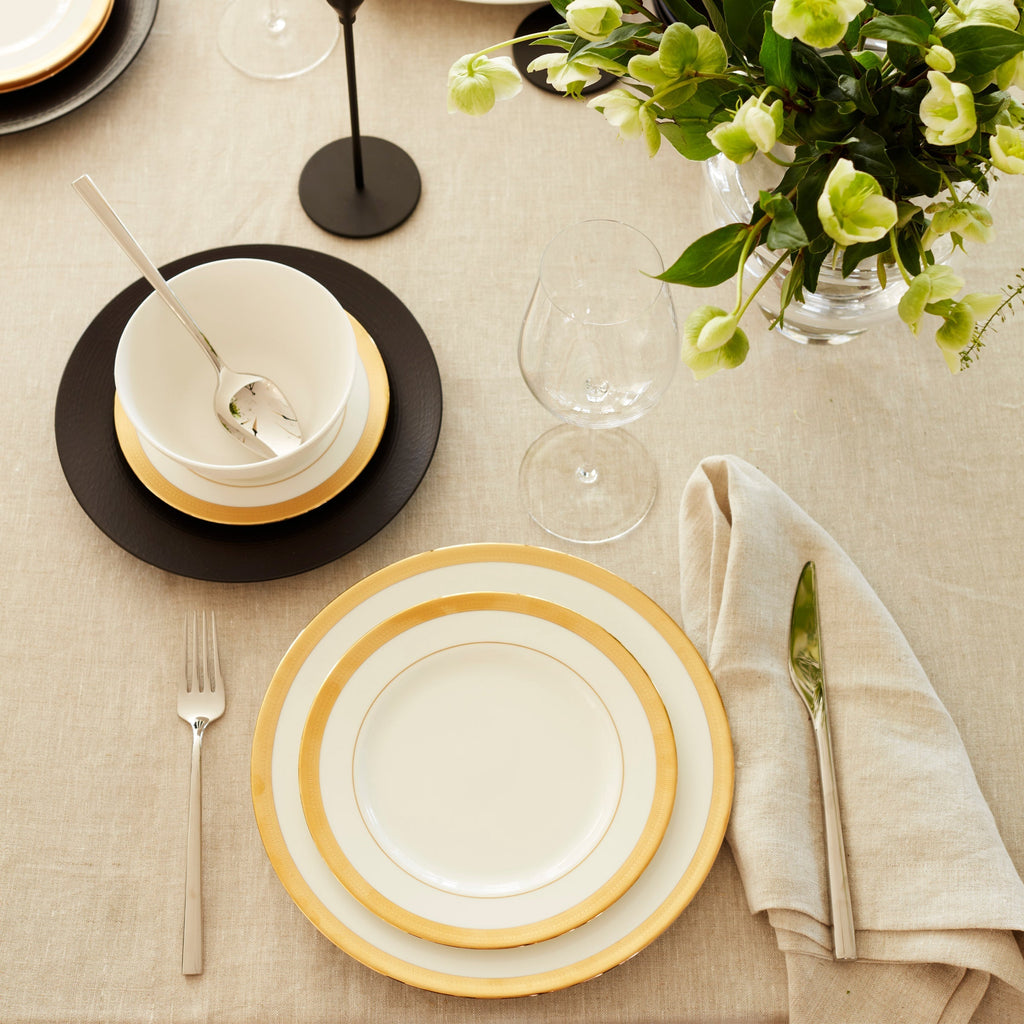 Lenox LX Collective White 12-Piece Dinnerware Set, porcelain (view 3)