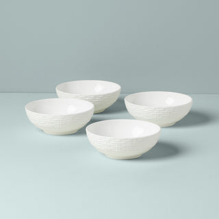 Lenox Wicker Creek All-Purpose Bowls, Set of 4, bone china