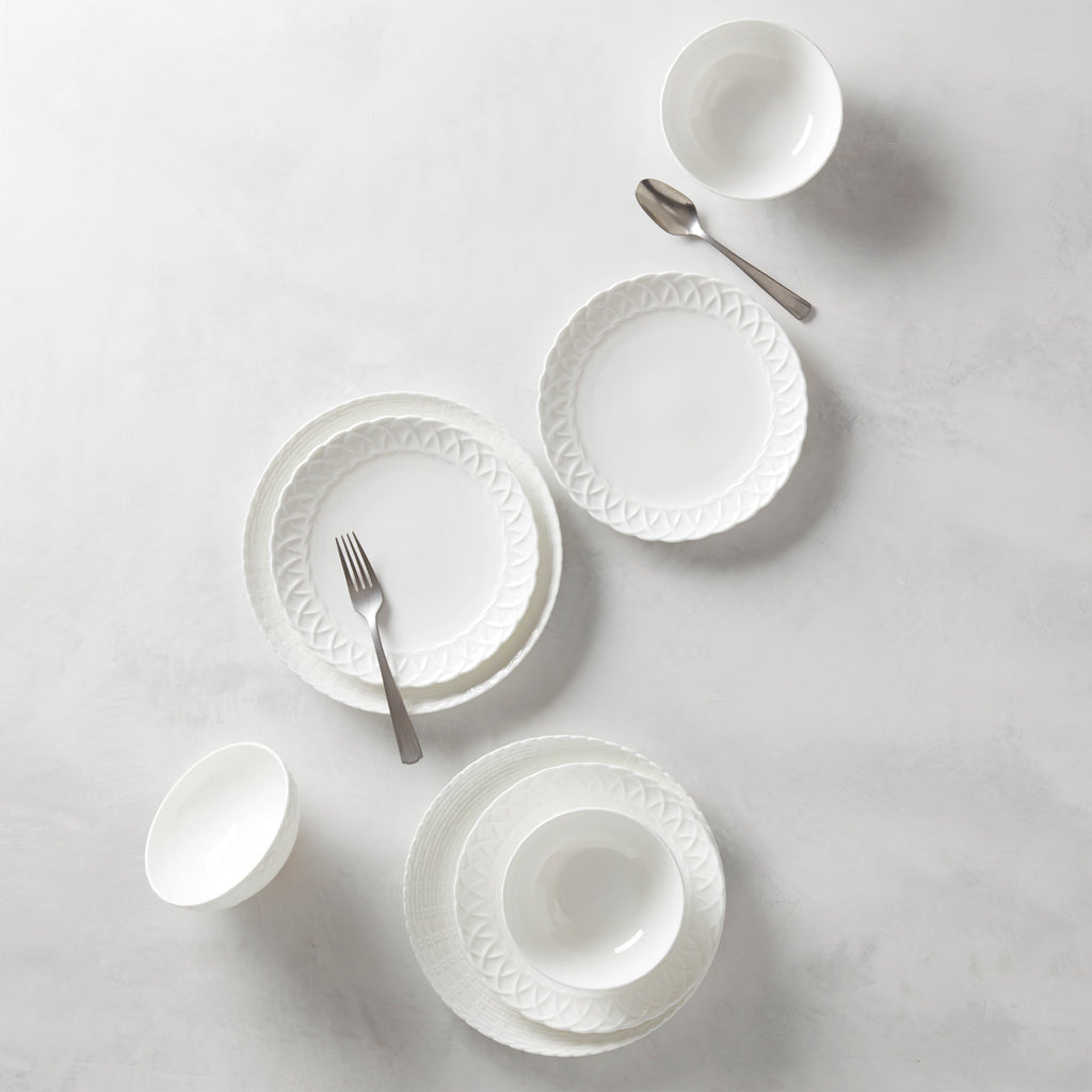 Lenox Wicker Creek 12-Piece Dinnerware Set, bone china (view 7)