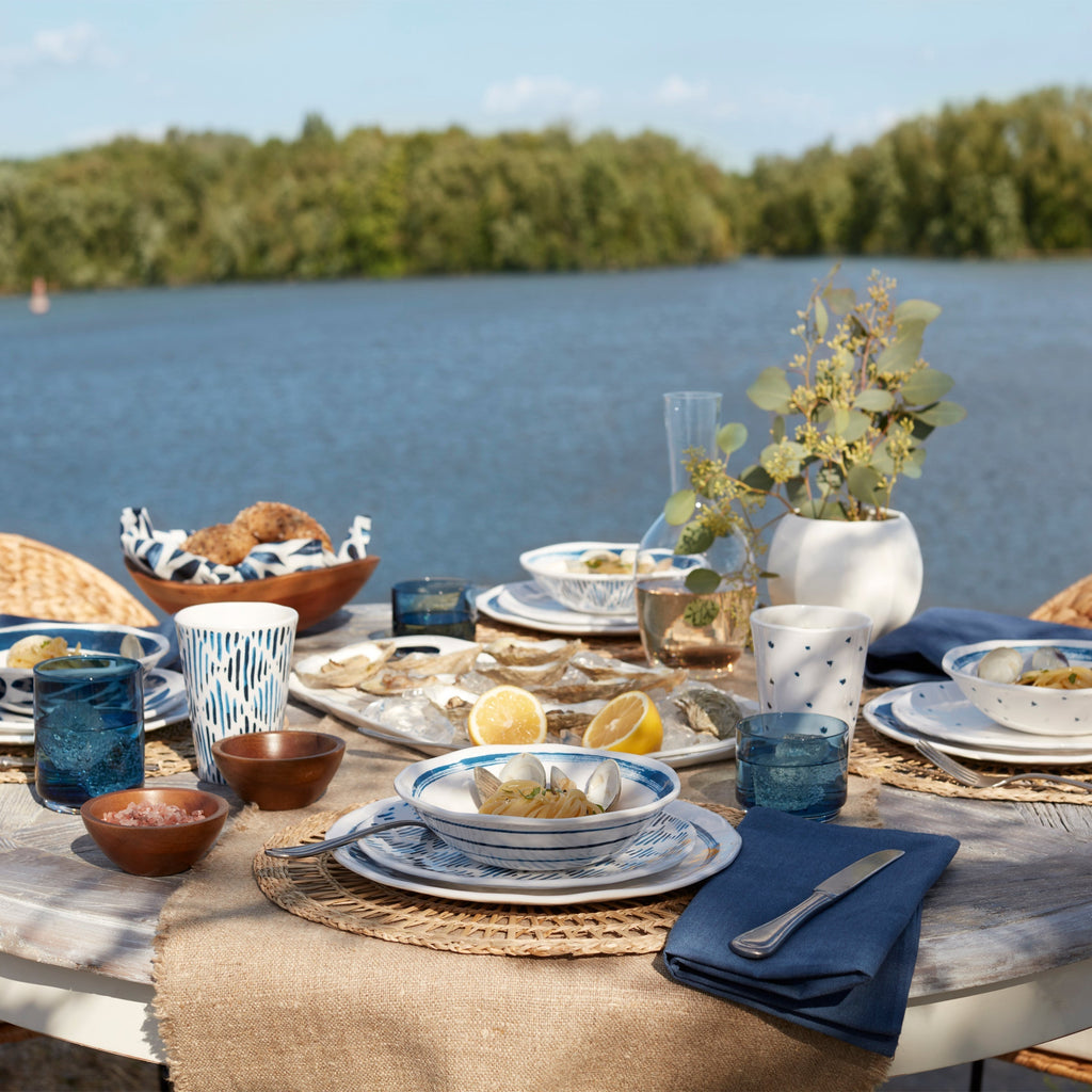 Lenox Blue Bay Melamine 20-Piece Dinnerware Set, melamine (view 4)