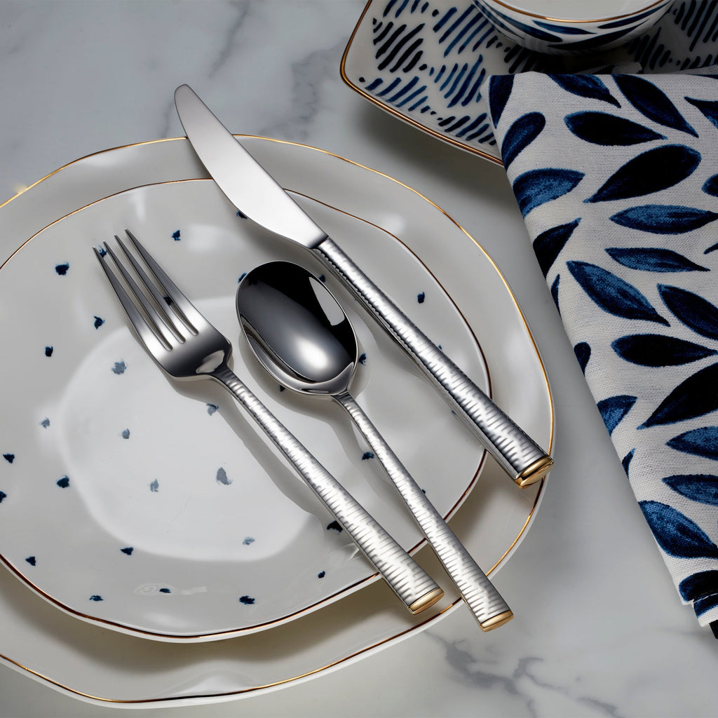 Lenox Blue Bay 20-Piece Flatware Set, 18/10 stainless steel (view 3)