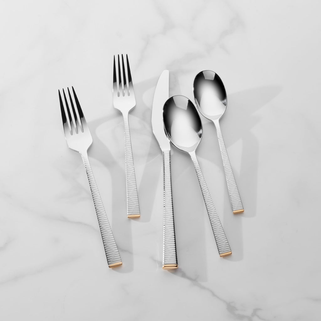 Lenox Blue Bay 20-Piece Flatware Set, 18/10 stainless steel