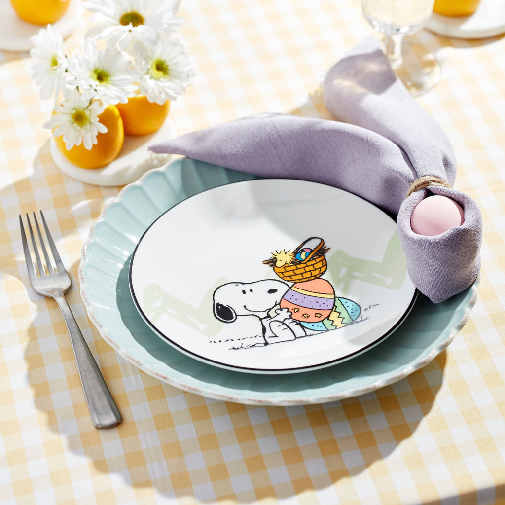 Lenox Snoopy Easter Accent Plates, Set of 4, porcelain (view 3)