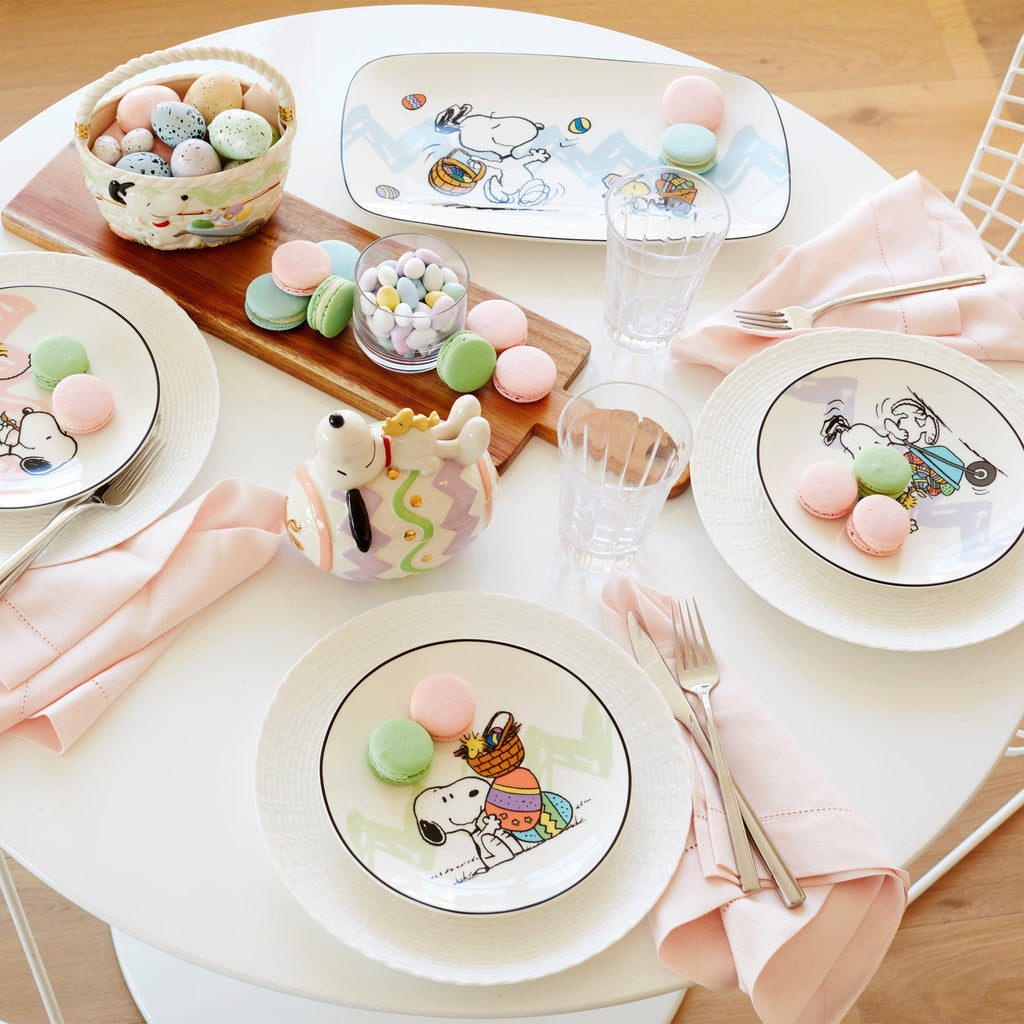 Lenox Snoopy Easter Accent Plates, Set of 4, porcelain (view 9)