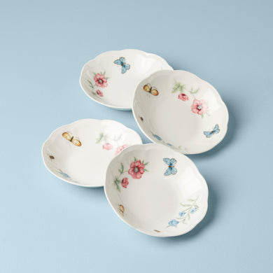 Lenox Butterfly Meadow Fruit Bowls, Set of 4, porcelain
