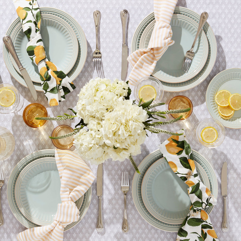 Lenox French Perle Groove Ice Blue 12-Piece Place Setting, stoneware (view 2)